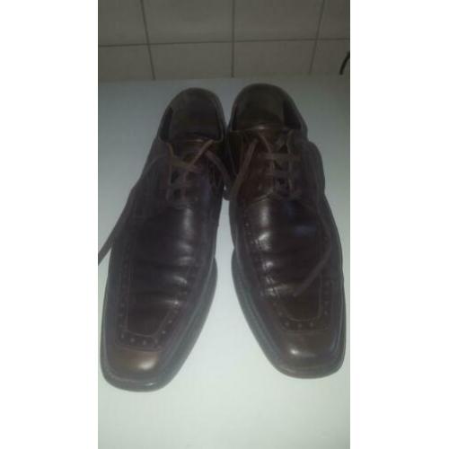Van lier nette bruin lederen schoenen maat 42