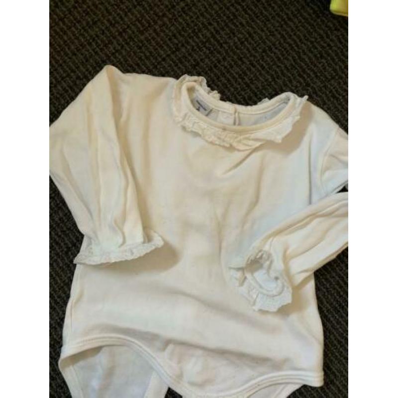 Kraag rompers maat 74