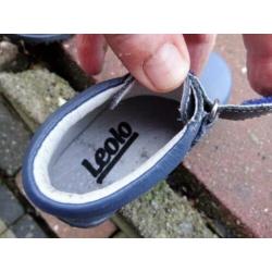 Maat 21 * Blauwe Leolo schoentjes