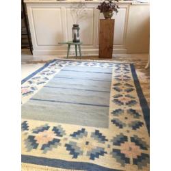 Vintage Scandinavisch design tapijten, vloerkleed, loper