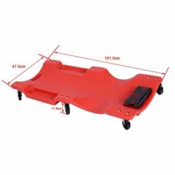 Monteursbed | Rood | 102 x 48 x 12 cm