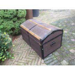 Hutkoffer speelgoedkist reiskoffer