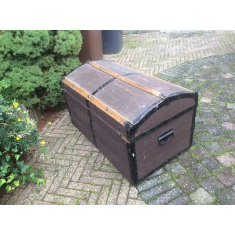 Hutkoffer speelgoedkist reiskoffer