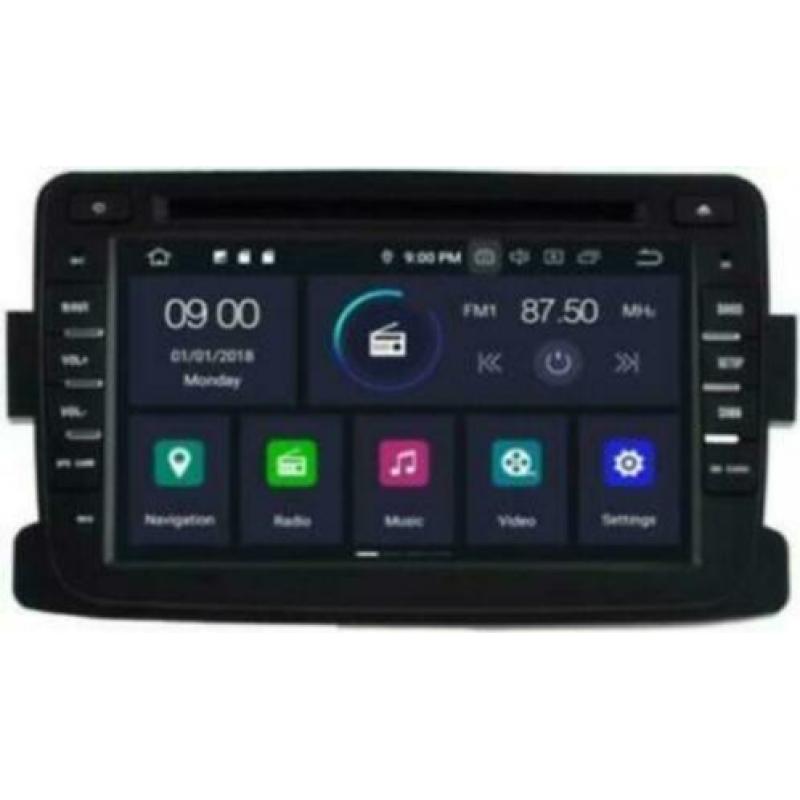 Navigatie renault duster 2010 dvd carkit android 9 usb dab