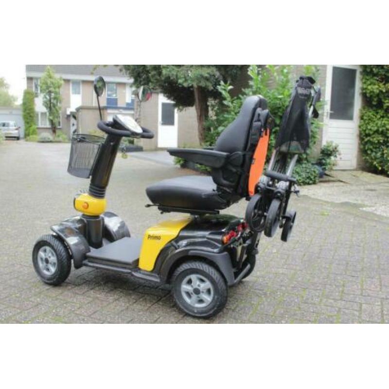 Scootmobiel Primo Arrivo 80 ah, zo goed als nieuw