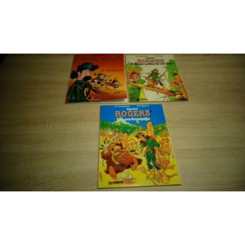 Captain Rogers stripboeken 3 stuks zgan