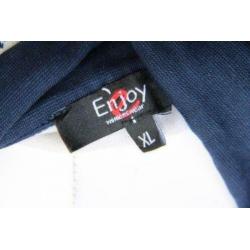 Vest/ Jasje blauw panter Enjoy mt XL