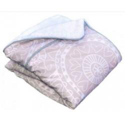 Witlof for kids wieg deken zwart-wit en miste pink
