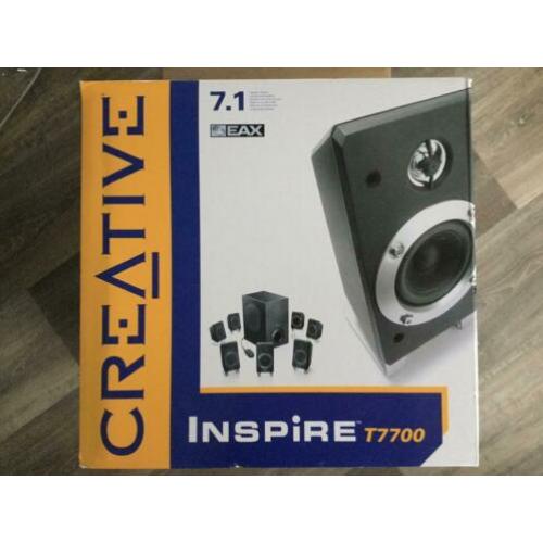 Inspire T7700 luidspreker 7.1 creative