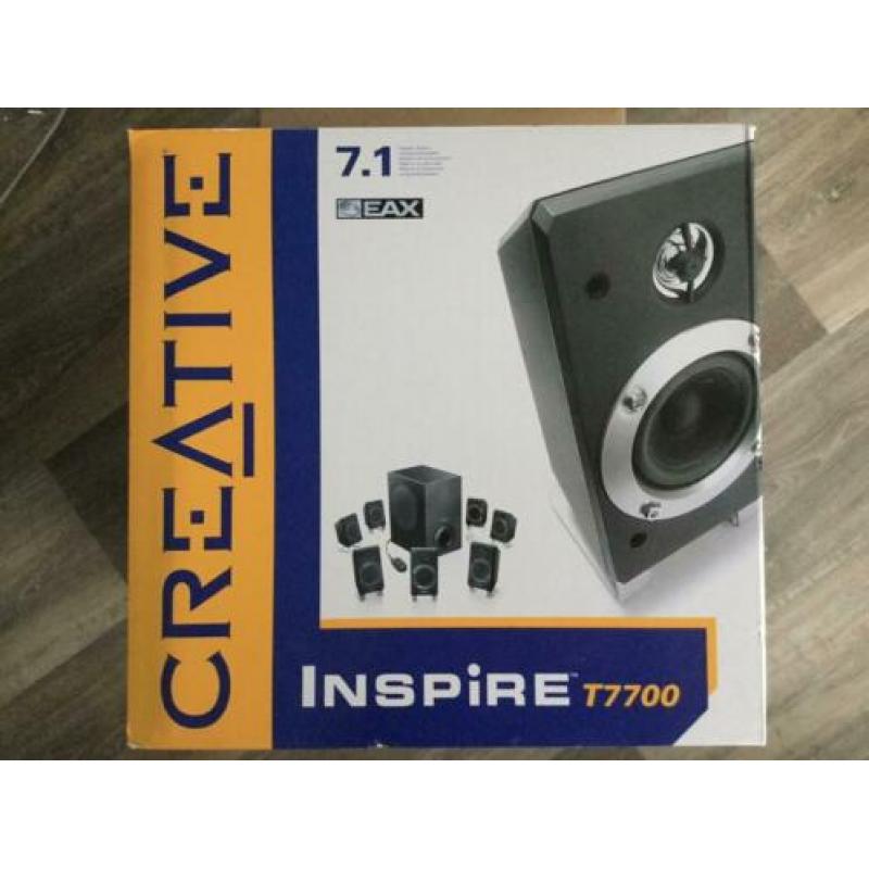 Inspire T7700 luidspreker 7.1 creative