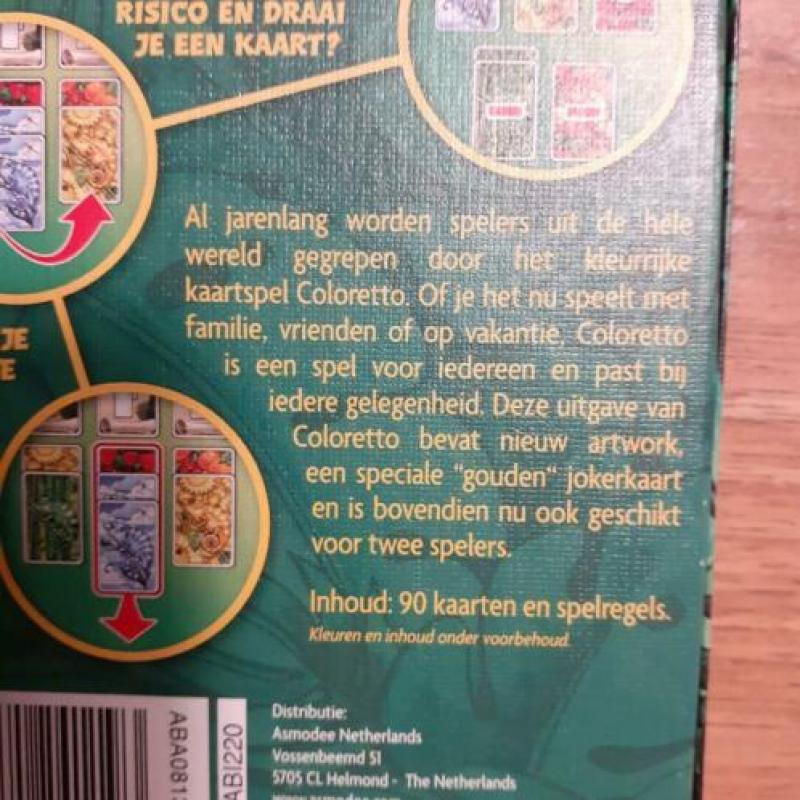Coloretto van Abacus Spiele