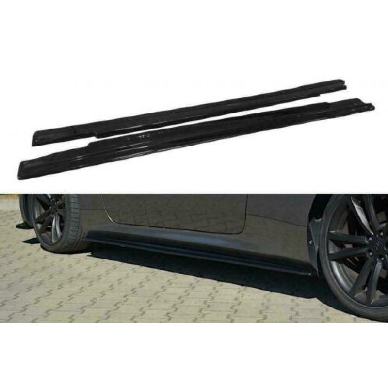 Voorlip diffuser spoiler skirt achterlip - Genesis 09-12