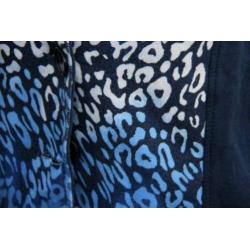 Vest/ Jasje blauw panter Enjoy mt XL