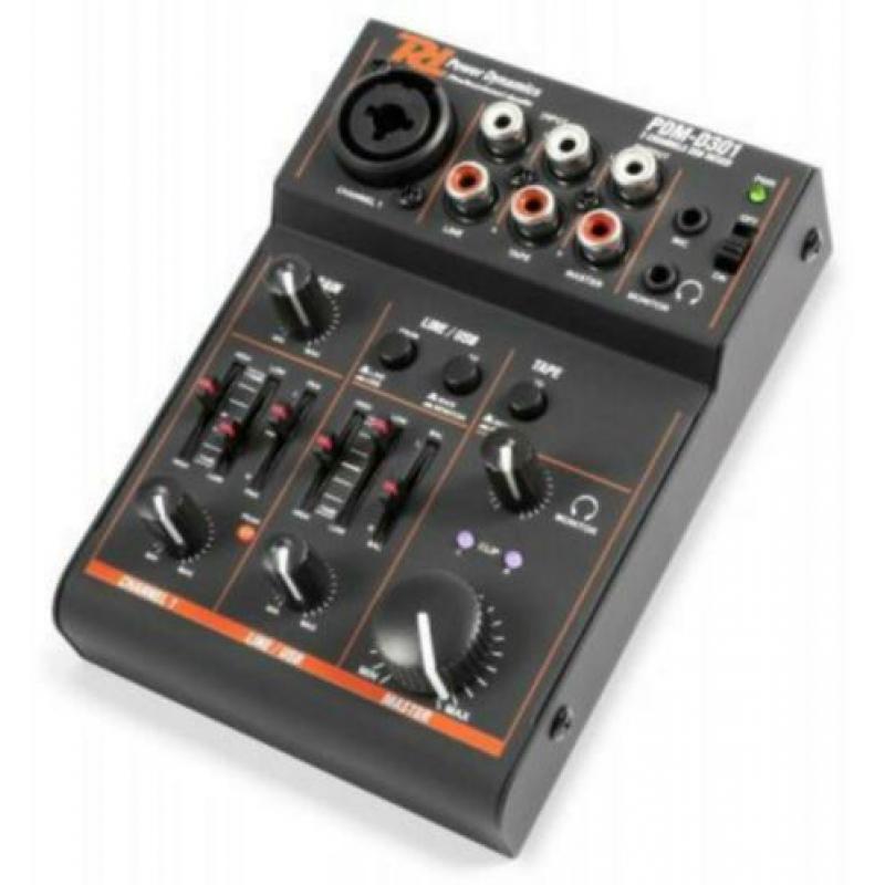 mengpaneel met compleet studio set zie info