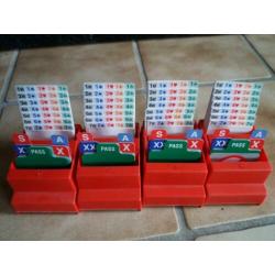 hobby en vrije tijd, Bridge boeken en biedboxjes