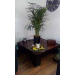 Te koop Montel bank , plus love-seat plus grote salontafel