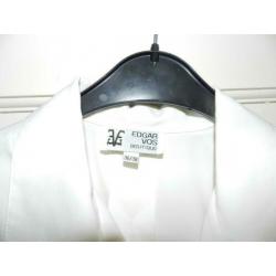 Supermooie Edgar Vos vintage witte blouse, maat 36/38