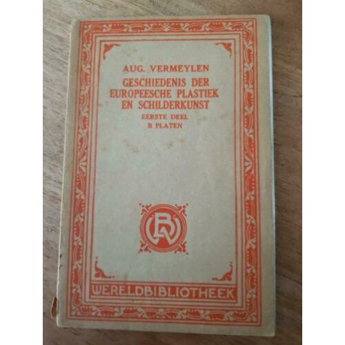 Aug. Vermeylen eerste deel B platen Schilderkunst