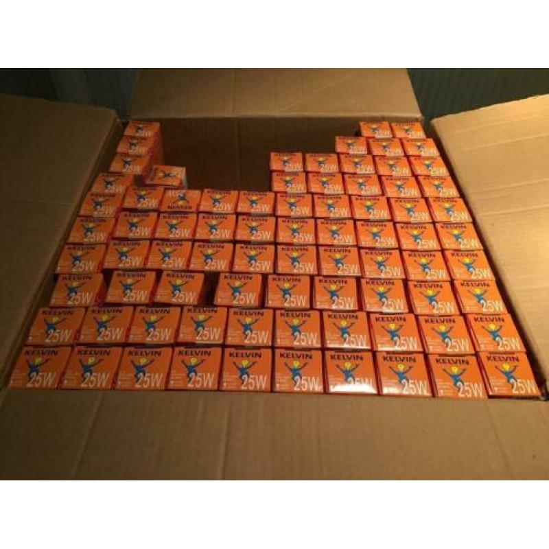 Kaarslampen mat 25 W kleine fitting