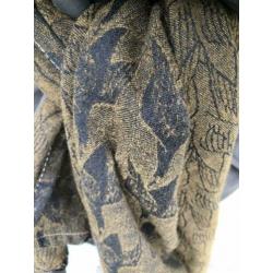 Artipoppe natural Two Birds dyed green and black maat 5