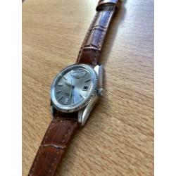 Ricoh Day Date automatic 21 Jewels daydate flutted bezel