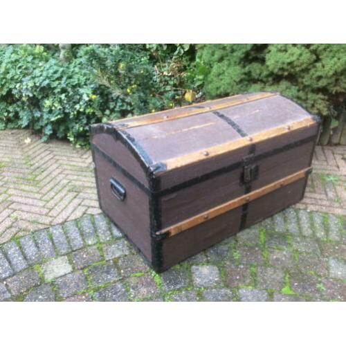 Hutkoffer speelgoedkist reiskoffer