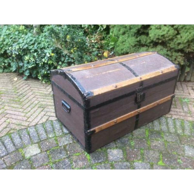 Hutkoffer speelgoedkist reiskoffer