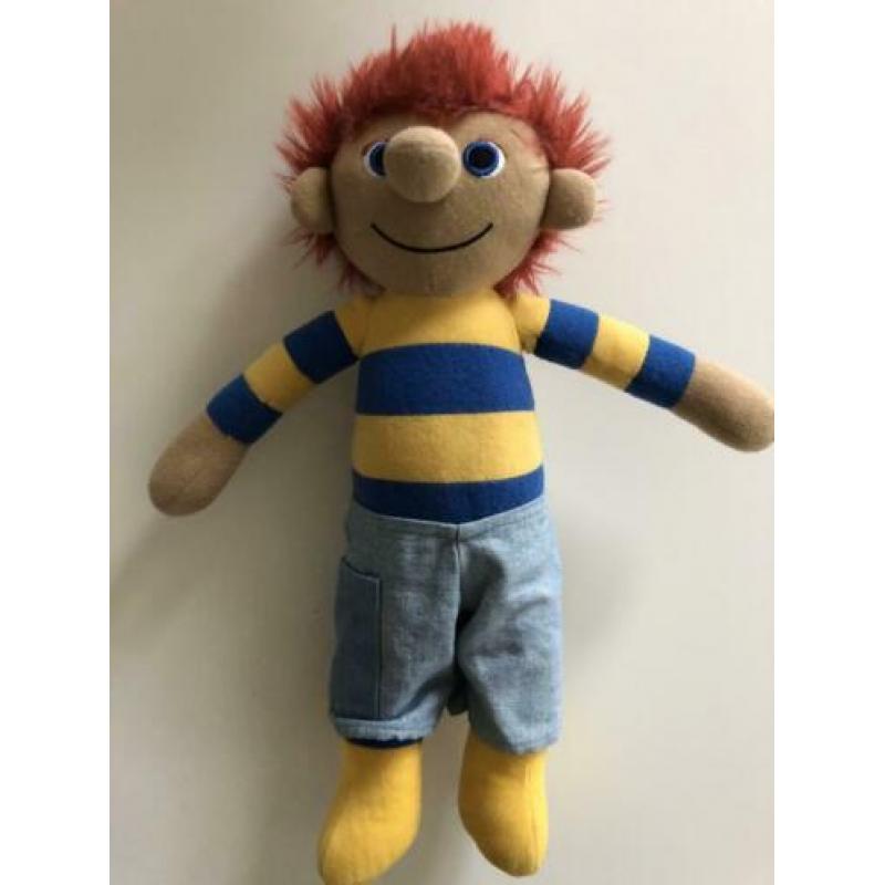 Zandkasteel knuffels Koning Koos, Zaza en Toto