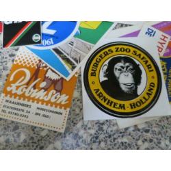 Zakje met ongeveer 75 Stickers
