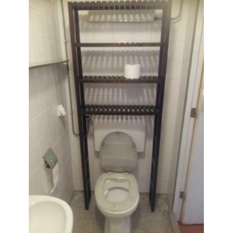 Houten badkamer / toilet meubel