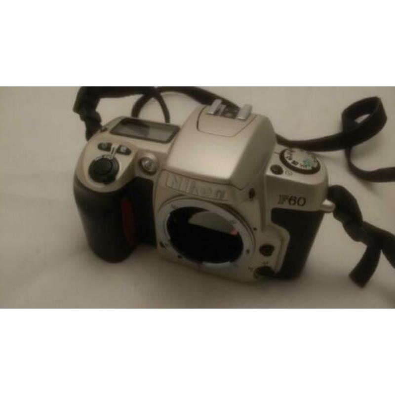 Nikon f60 vintage SLR film camera analog