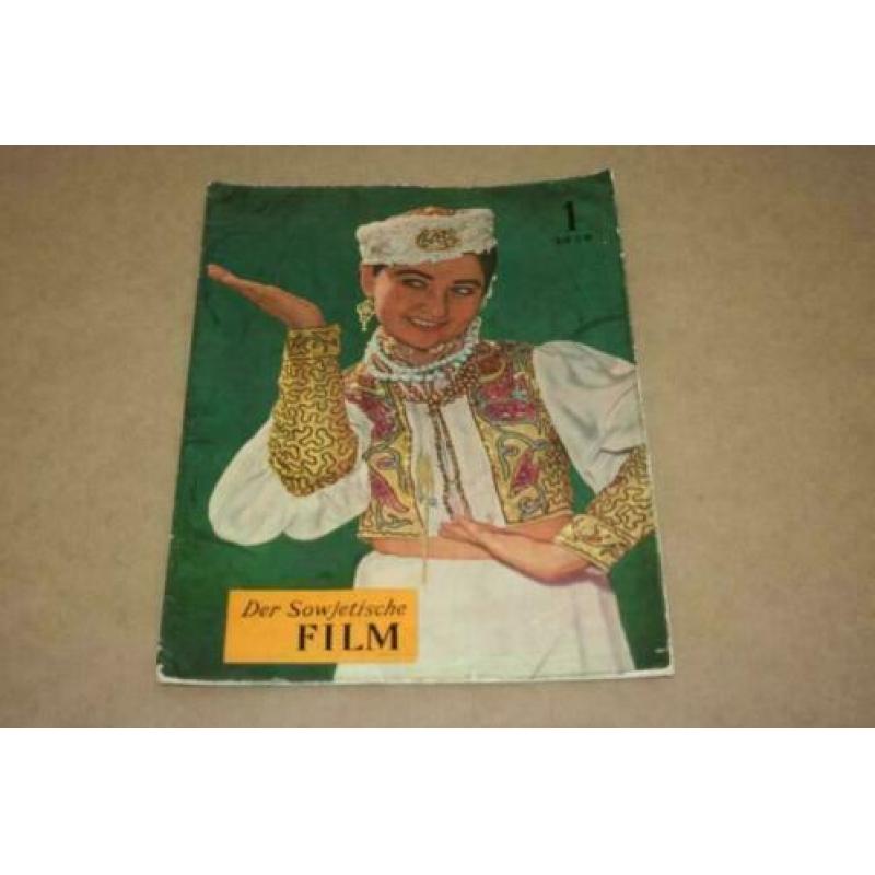 Zeldzaam magazine - Der Sowjetische Film - 1959 !!