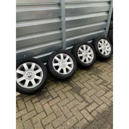 16” ORIGINELE VW Velgen met banden GOLF 5-6-7 CADDY PASSAT