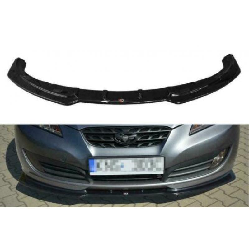 Voorlip diffuser spoiler skirt achterlip - Genesis 09-12