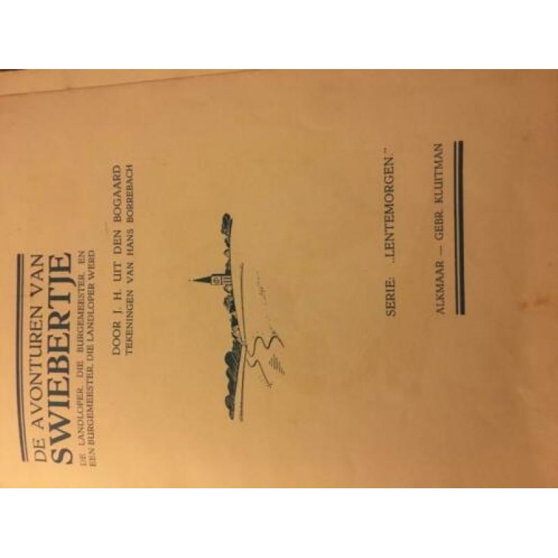 Swiebertje boek uit jaren 30