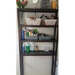 Houten badkamer / toilet meubel