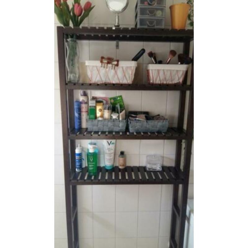 Houten badkamer / toilet meubel