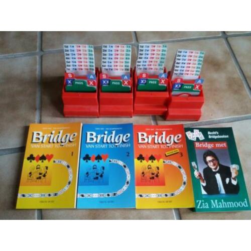 hobby en vrije tijd, Bridge boeken en biedboxjes