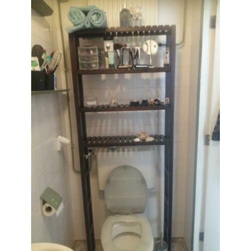 Houten badkamer / toilet meubel