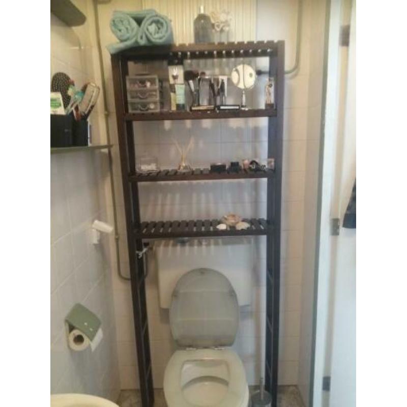 Houten badkamer / toilet meubel