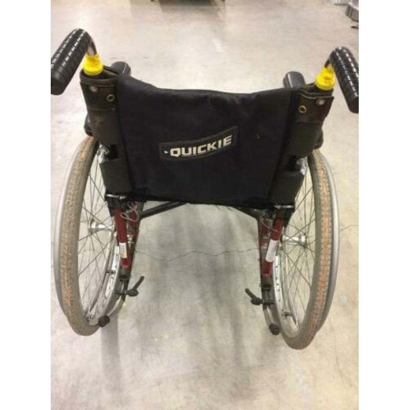 Vouwbare lichtgewicht Quickie Rolstoel