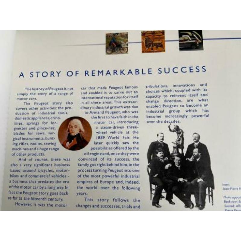 Historie Peugeot ‘a moving brand’
