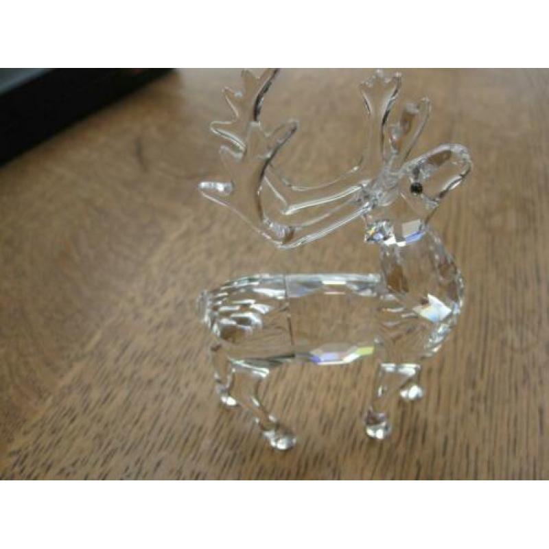 Rendier. In originele verpakking. Met certificaat.Swarovski.