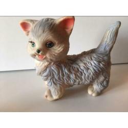 Piepfiguur kat met knikkeroogjes
