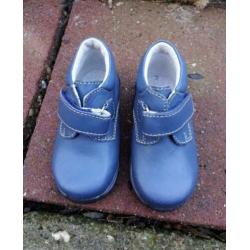 Maat 21 * Blauwe Leolo schoentjes