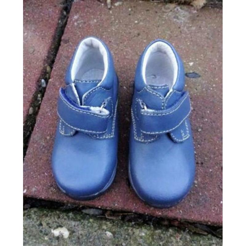 Maat 21 * Blauwe Leolo schoentjes