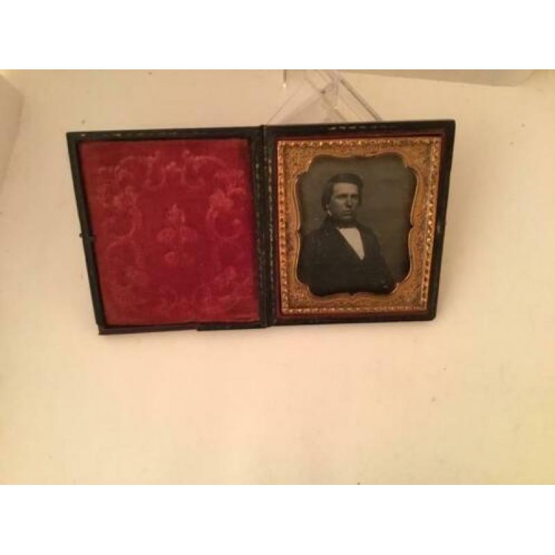Daquerrotypie 1839-1850 eerste foto’s op verzilverde plaat