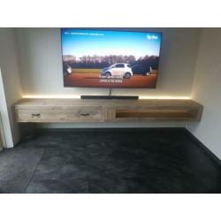 Audiomeubel, TV-meubel van steigerhout in elke maat en vorm