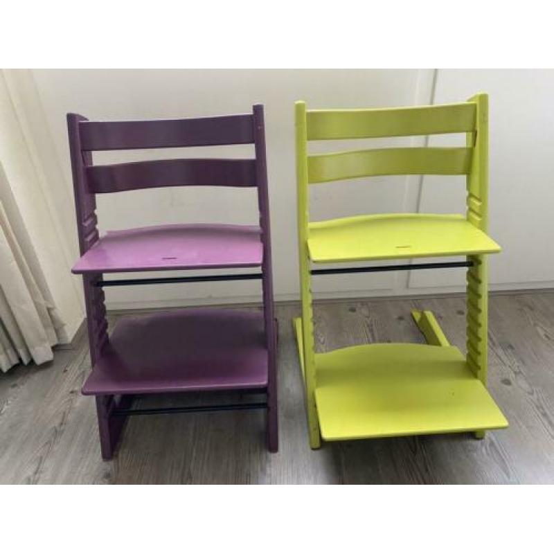 Stokke Tripp Trapp meegroei stoelen