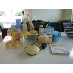 Medela dubbele Kolf Swing Maxi + veel extra's